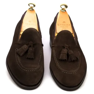 Shop Carmina MOCASSIN À GLAND 80289 UETAM BROWN