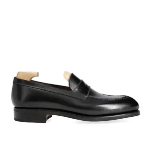 Best Sale Carmina MOCASSIN PENNY LOAFER 80682 TIMS BLACK