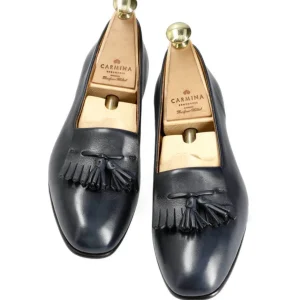 Online Carmina MOCASSINS À GLAND FEMMES MARINE RUSTICALF | NAVY
