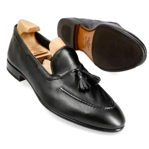 Online Carmina MOCASSINS À GLANDS 80545 UETAM EE BLACK