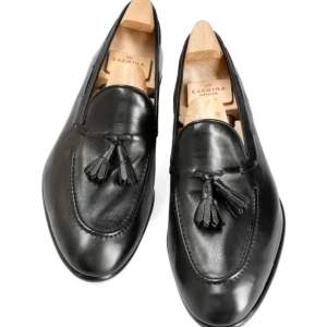 Online Carmina MOCASSINS À GLANDS 80545 UETAM EE BLACK