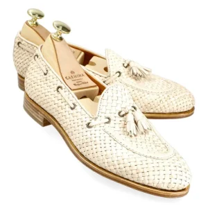 Flash Sale Carmina MOCASSINS À GLANDS FEMMES TRESSÉS NATUREL | NATURAL