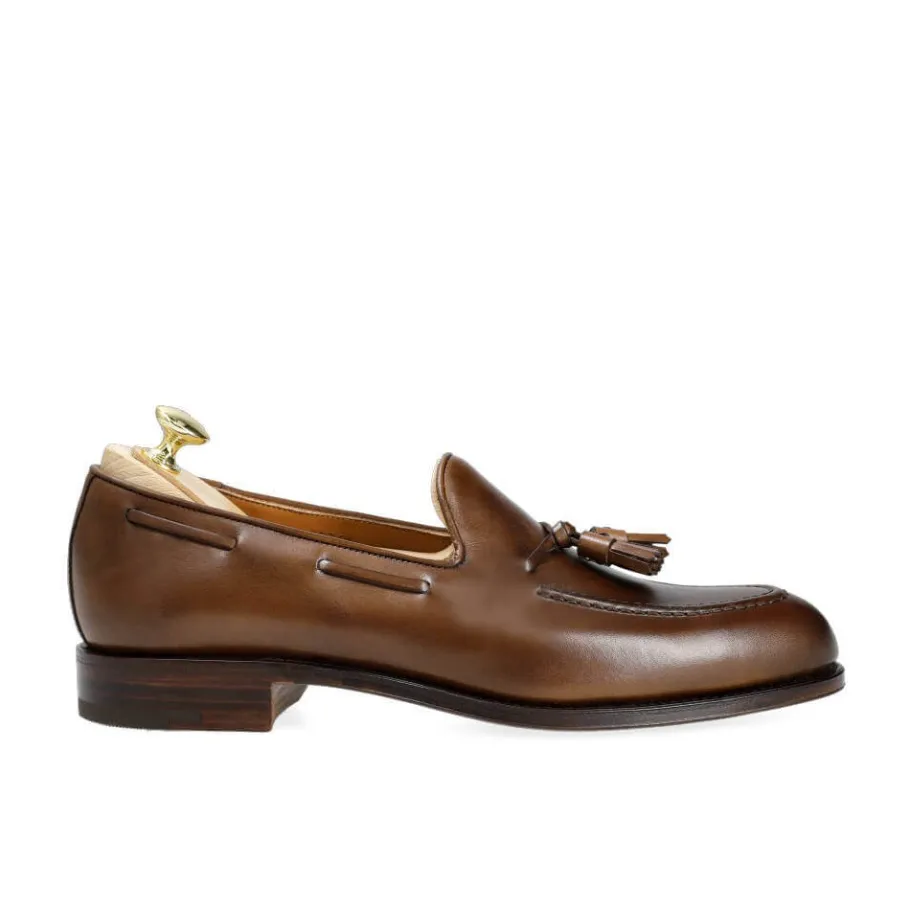 mocassins__pampilles_en_vegan_marron__carmina_2.webp Cheap Carmina MOCASSINS À PAMPILLES EN VEGAN MARRON | BROWN