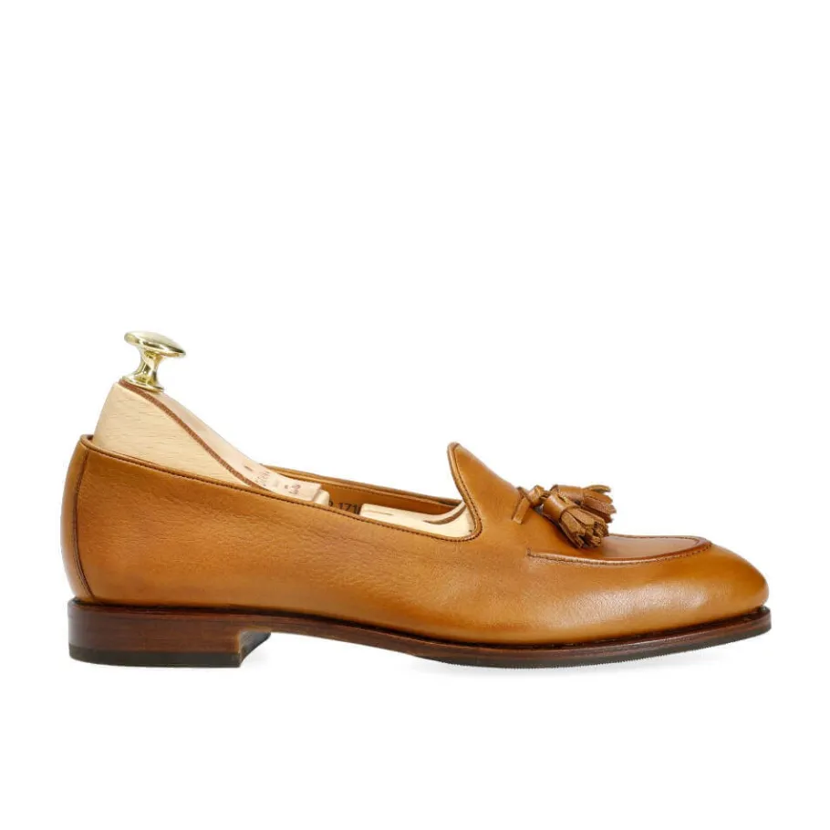 mocassins__pampilles_femme__drac_2.webp Clearance Carmina MOCASSINS À PAMPILLES FEMME 1842 DRAC TANNED