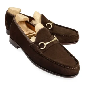 Best Sale Carmina MOCASSINS A BOUCLE DAIM MARRON | BROWN