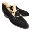 Fashion Carmina MOCASSINS A BOUCLE DAIM VOGUE MARINE | NAVY