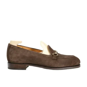Store Carmina MOCASSINS A BOUCLE FEMME DAIM MARRON | BROWN