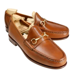 Clearance Carmina MOCASSINS A BOUCLE FEMME FUNCHAL CUIR | TANNED