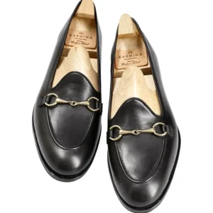 Hot Carmina MOCASSINS A BOUCLE FEMME FUNCHAL NOIR | BLACK