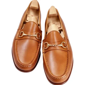 Discount Carmina MOCASSINS A BOUCLE FUNCHAL CUIR | TANNED