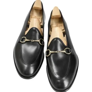 Sale Carmina MOCASSINS A BOUCLE VEGANO NOIR | BLACK
