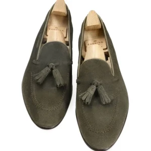 Flash Sale Carmina MOCASSINS A GLAND DAIM | LODEN