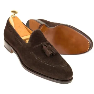 Fashion Carmina MOCASSINS A GLAND MARRON DAIM | BROWN