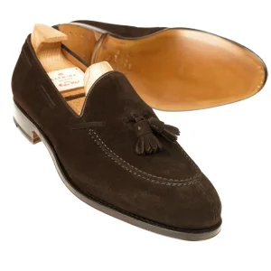 Outlet Carmina MOCASSINS A GLAND MARRON DAIM | BROWN