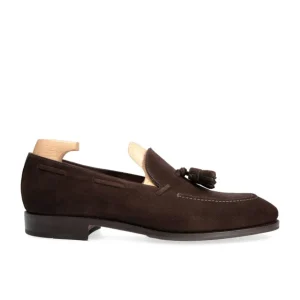 Online Carmina MOCASSINS A GLAND MARRON DAIM | BROWN