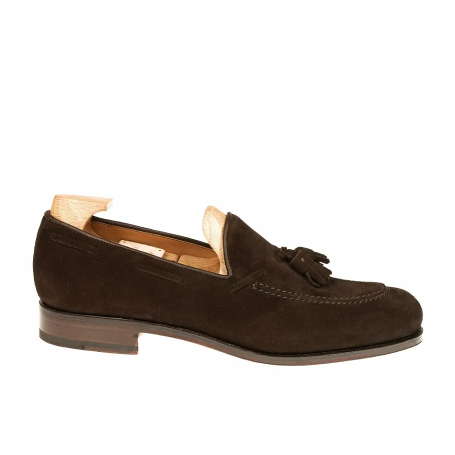 mocassins_a_gland_marron_daim__carmina_3.webp Outlet Carmina MOCASSINS A GLAND MARRON DAIM | BROWN