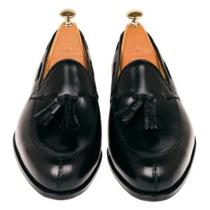 New Carmina MOCASSINS A GLAND NOIR BOXCALF | BLACK