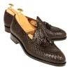 Best Sale Carmina MOCASSINS A GLANDS FEMME TRESSE MARRON | BROWN