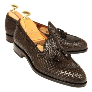 Best Sale Carmina MOCASSINS A GLANDS FEMME TRESSE MARRON | BROWN