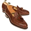 Hot Carmina MOCASSINS A GLANDS FEMME TRESSE TAN | TANNED
