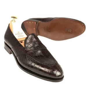 Fashion Carmina MOCASSINS ANTIFAZ ALLIGATOR MARRON | BROWN