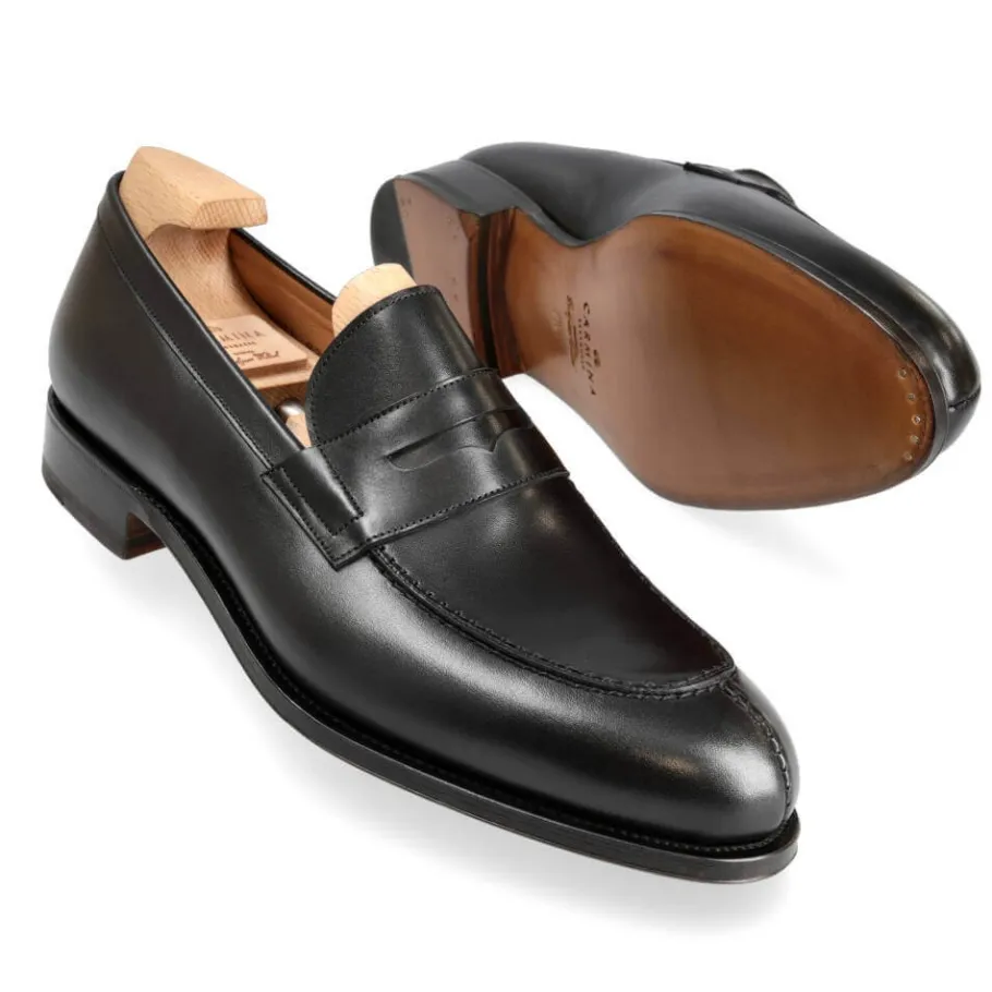 mocassins_antifaz_boxcalf_noir__carmina_1-4.webp Discount Carmina MOCASSINS ANTIFAZ BOXCALF NOIR | BLACK