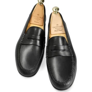 Best Sale Carmina MOCASSINS ANTIFAZ BOXCALF NOIR | BLACK