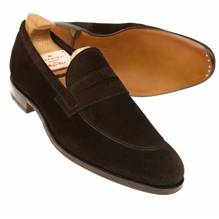mocassins_antifaz_daim_marron__carmina_1-3.webp Hot Carmina MOCASSINS ANTIFAZ DAIM MARRON | BROWN