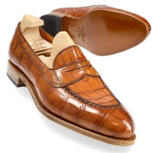 Cheap Carmina MOCASSINS ANTIFAZ FEMME ALLIGATOR CUIR | TANNED