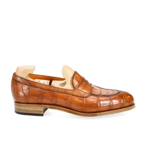 Cheap Carmina MOCASSINS ANTIFAZ FEMME ALLIGATOR CUIR | TANNED