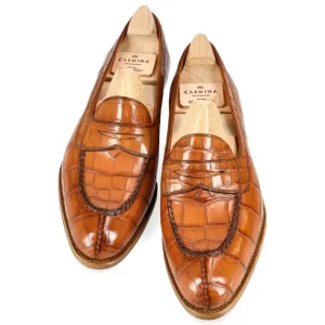 Cheap Carmina MOCASSINS ANTIFAZ FEMME ALLIGATOR CUIR | TANNED