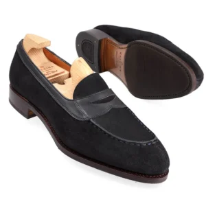 Outlet Carmina MOCASSINS ANTIFAZ FEMME DAIM MARINE | NAVY