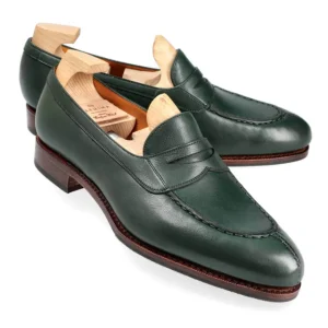 Discount Carmina MOCASSINS ANTIFAZ FEMME RUSTICALF VERT | GREEN