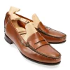 Cheap Carmina MOCASSINS ANTIFAZ FEMME VARIK CUIR | TANNED