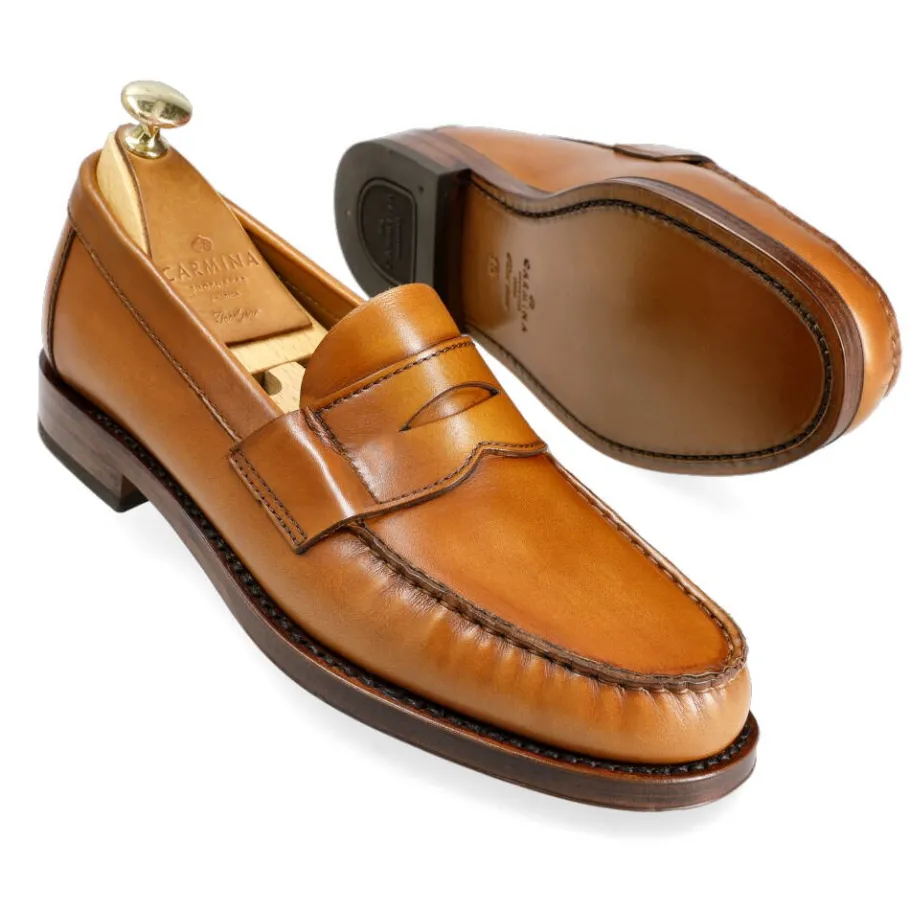mocassins_antifaz_viking_tan__carmina_1.webp Fashion Carmina MOCASSINS ANTIFAZ VIKING TAN | TANNED