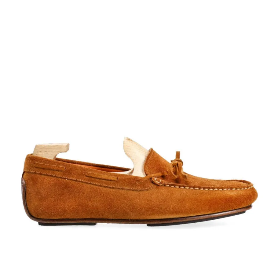 mocassins_avec_noeud_femme_daim_tabac_carmina_2.webp Flash Sale Carmina MOCASSINS AVEC NOEUD FEMME DAIM TABAC | TOBACCO