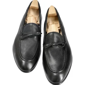 Cheap Carmina MOCASSINS AVEC NOEUD NOIR RUSTICALF | BLACK