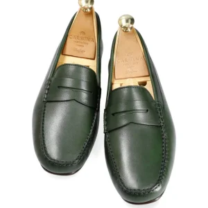 Cheap Carmina MOCASSINS DE CONDUITE FUNCHAL VERT | SHOEMAKER GREEN
