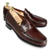 Outlet Carmina MOCASSINS PAMPILLES BORDEAUX VARIK | BURGUNDY