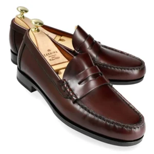 Outlet Carmina MOCASSINS PAMPILLES BORDEAUX VARIK | BURGUNDY
