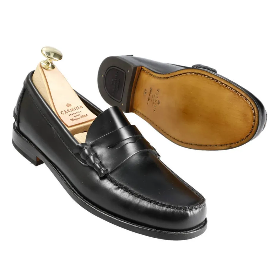 mocassins_penny__xim_1-2.webp Best Carmina MOCASSINS PENNY 1930 XIM BLACK