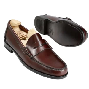 Store Carmina MOCASSINS PENNY 1930 XIM BURGUNDY
