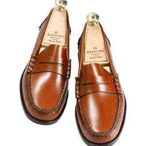 Store Carmina MOCASSINS PENNY 1930 XIM TANNED