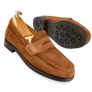 Clearance Carmina MOCASSINS PENNY EN DAIM | POLO