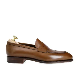 New Carmina MOCASSINS PENNY MARRON VÉGANE | BROWN