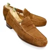 Discount Carmina MOCASSINS PENNY POUR HOMMES EN DAIM REPELLO TANNÉ | TANNED