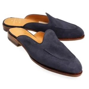 Online Carmina MULES FEMME DAIM VOGUE MARINE | NAVY