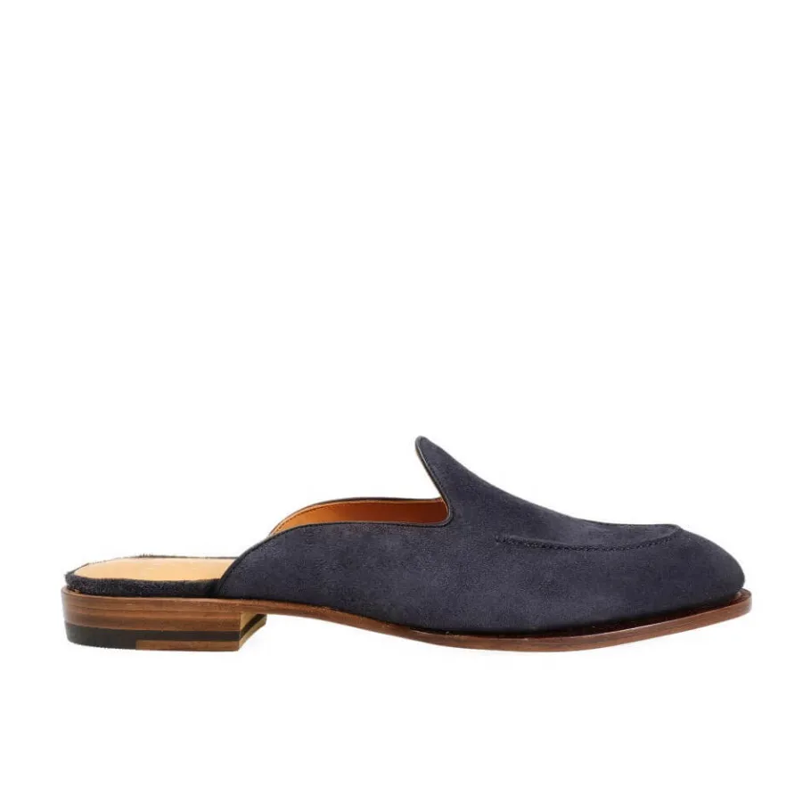 mules_femme_daim_vogue_marine__carmina_2.webp Online Carmina MULES FEMME DAIM VOGUE MARINE | NAVY