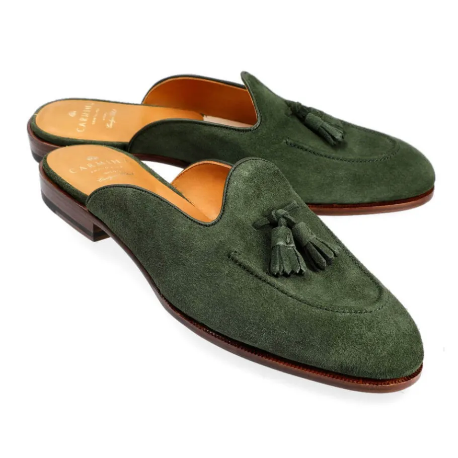 mules_femme_daim_vogue_vertes__carmina_0.webp Outlet Carmina MULES FEMME DAIM VOGUE VERTES | MOSS