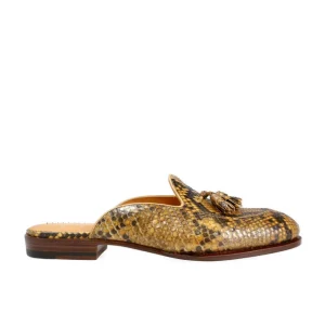 Flash Sale Carmina MULES SERPENT/PYHTON FEMME PYHTON | CAMEL